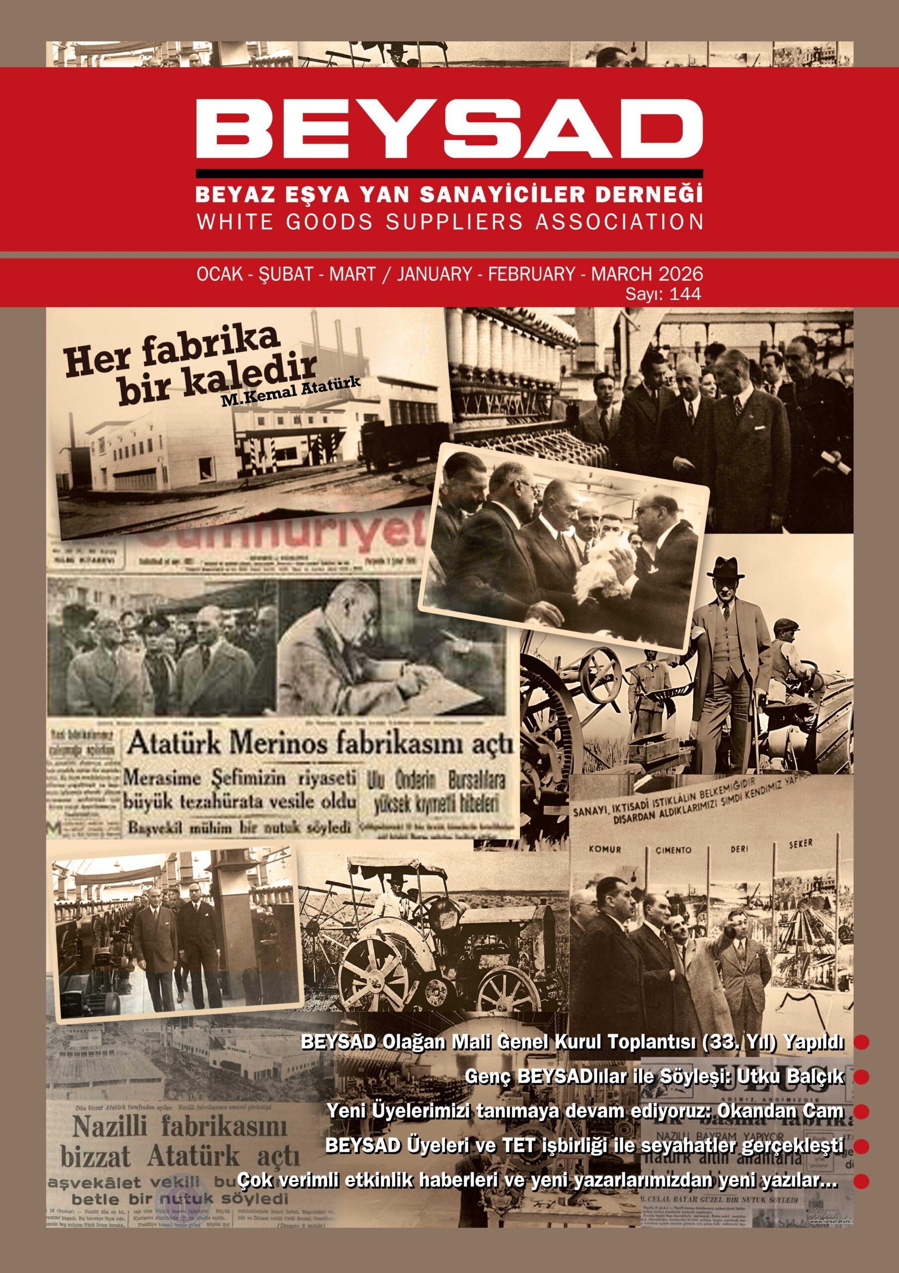 Ocak- Şubat-Mart (Sayı 144)